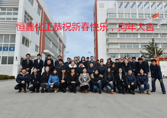 恒鑫化工祝新春快樂，狗年大吉